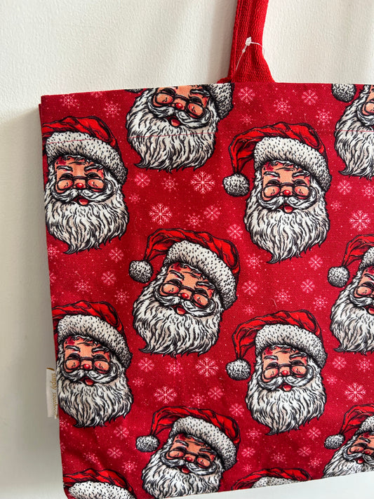 Christmas Santa Tote Bag