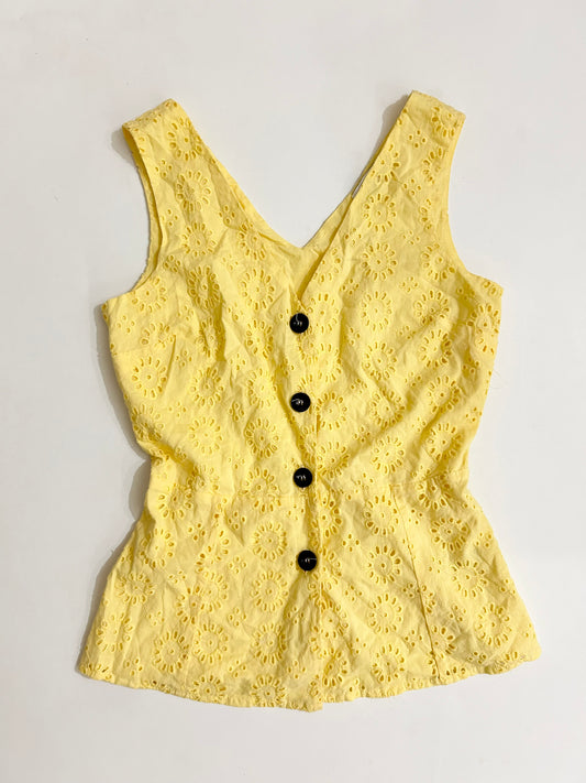 Cotton Yellow Top