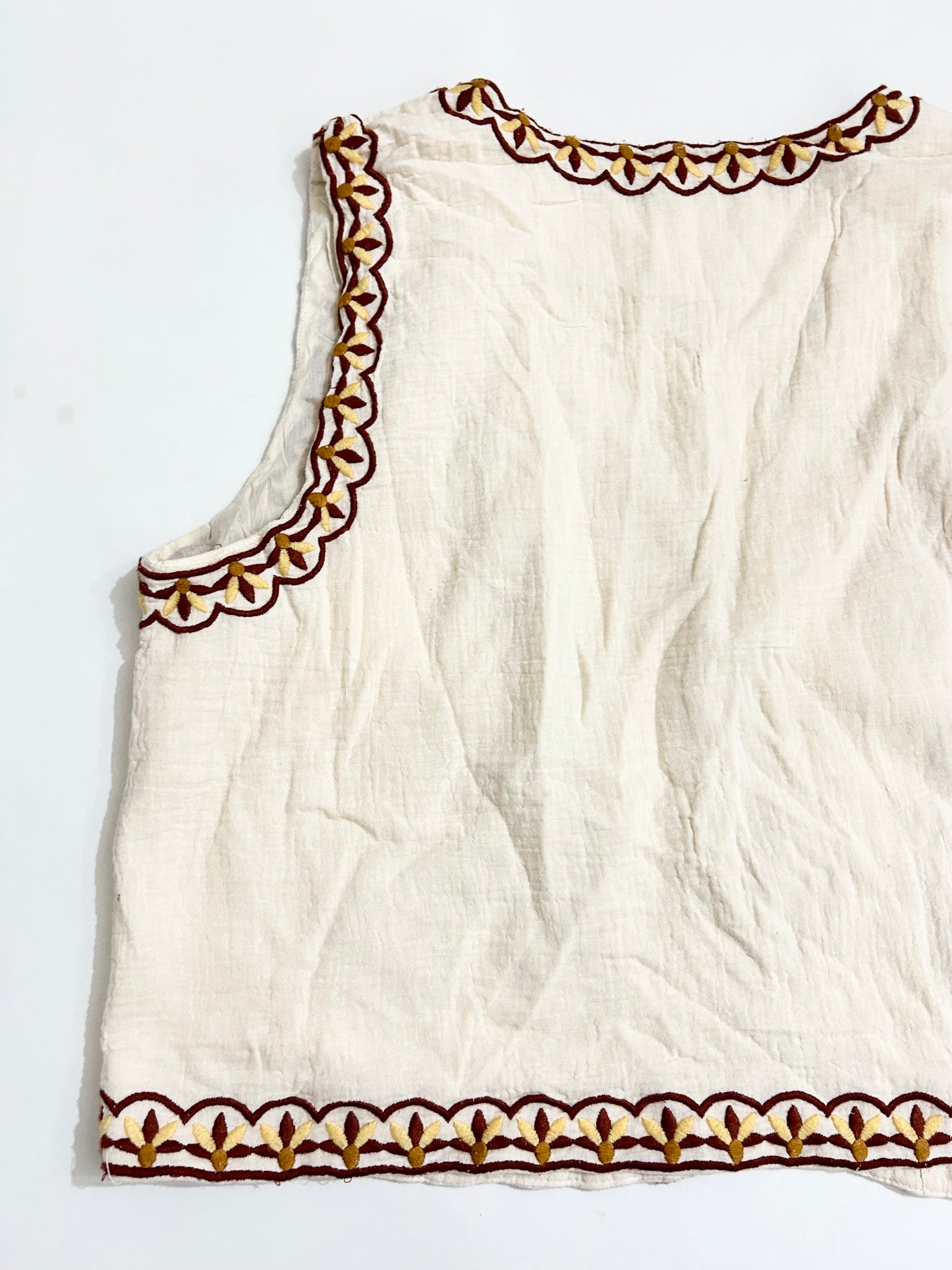 Embroidered Vest
