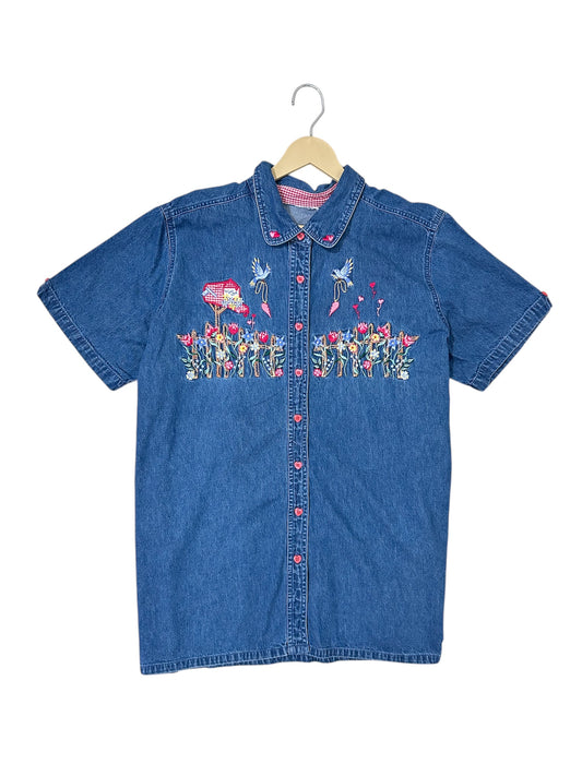 Heart Denim Shirt
