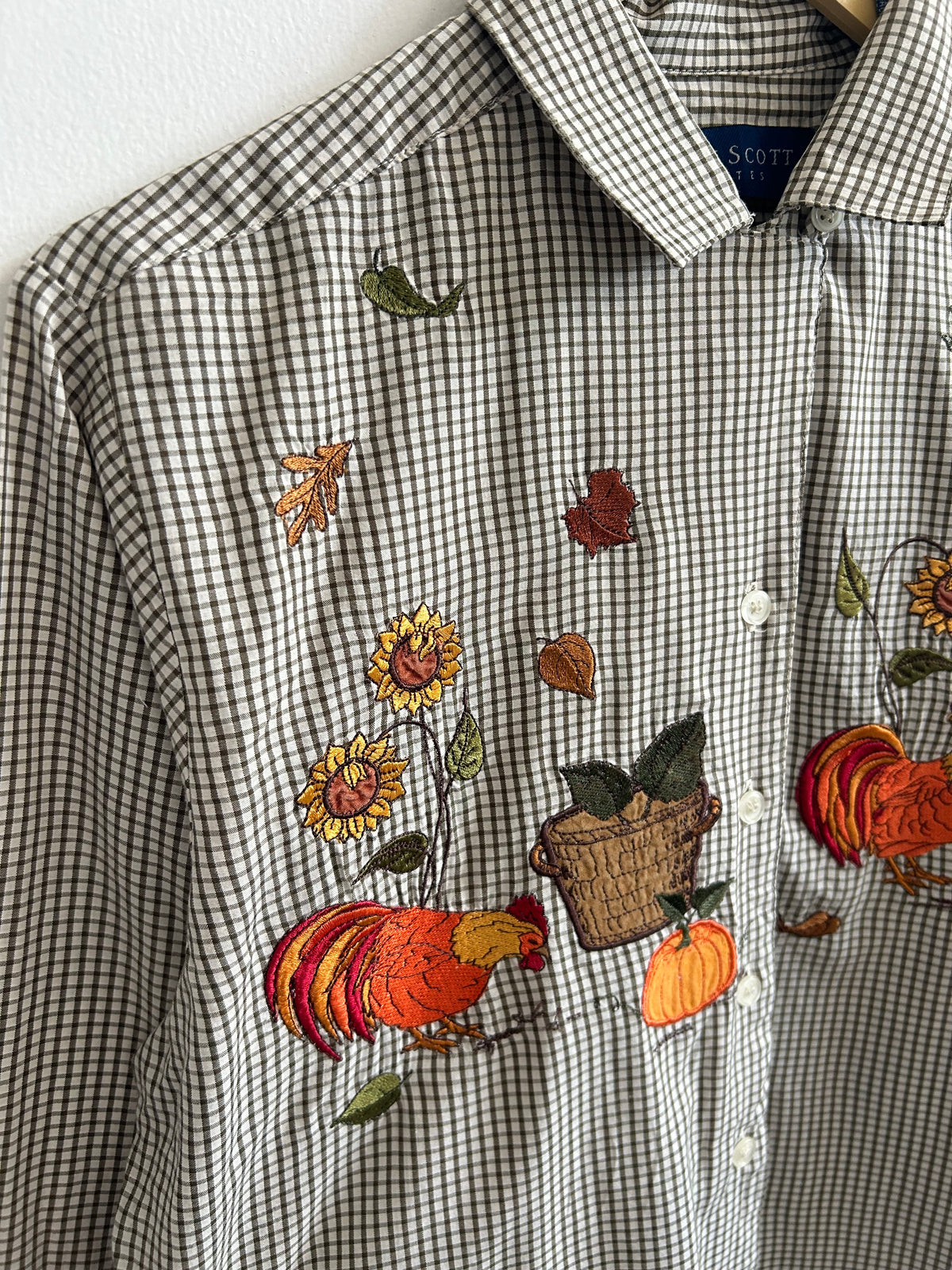 Pumpkin Cotton Shirt: 40”