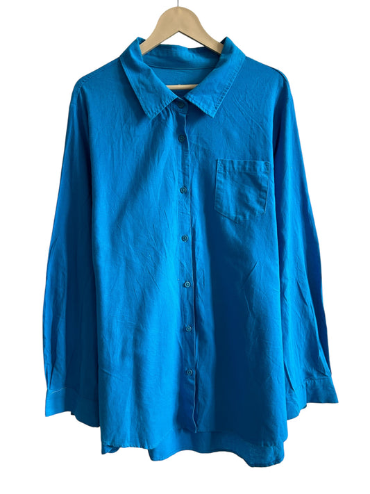 Blue Cotton Shirt