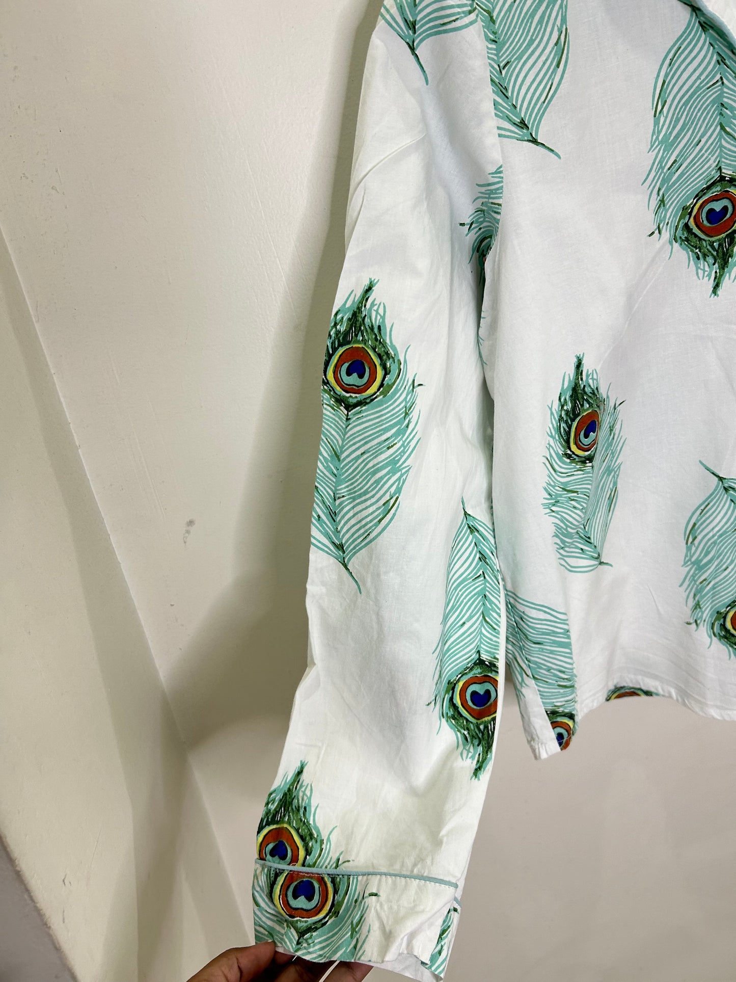 Feather Print Shirt