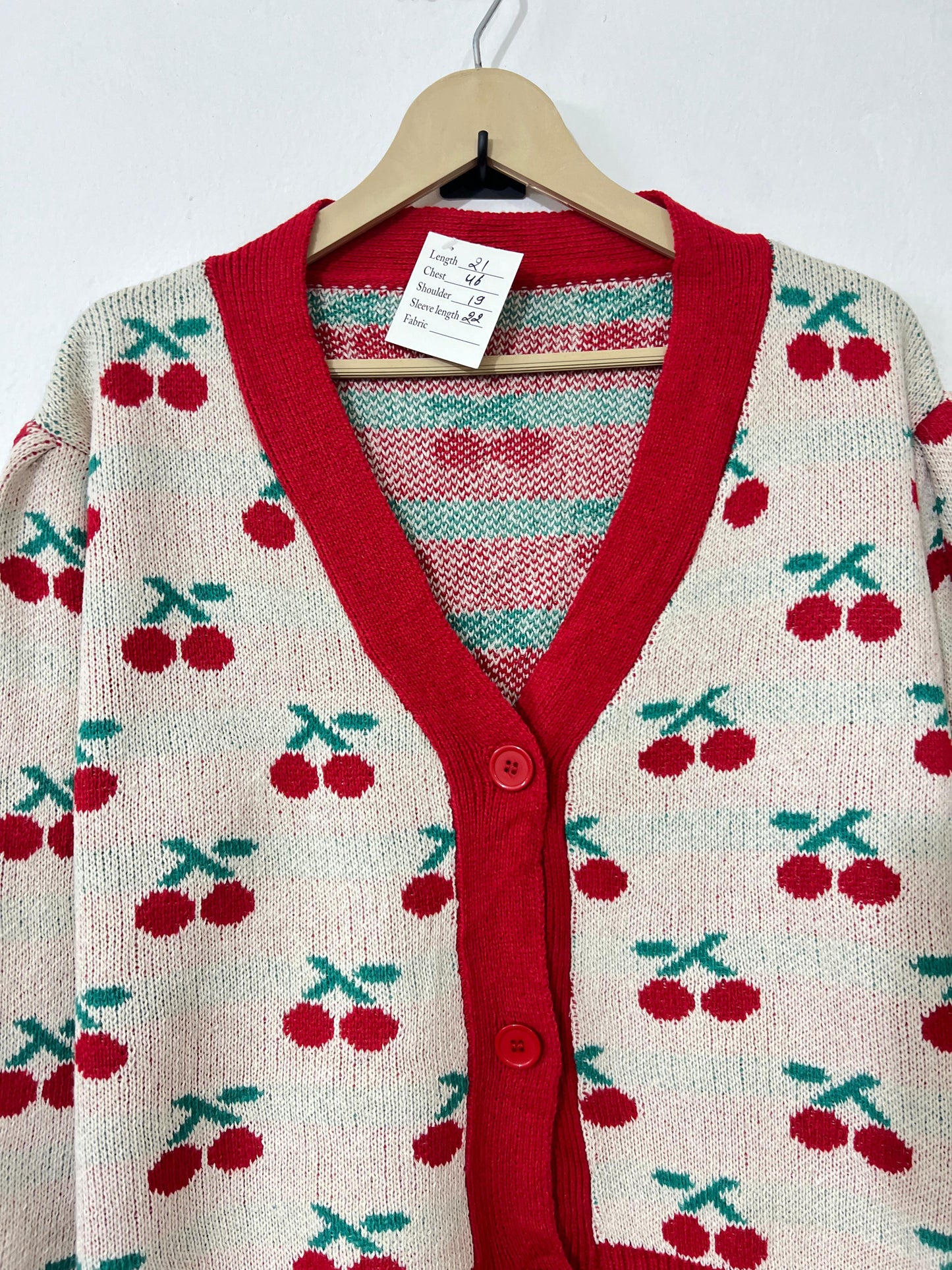 Red Cherry Cardigan