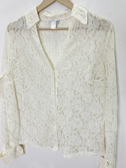 Sheer Lace Shirt