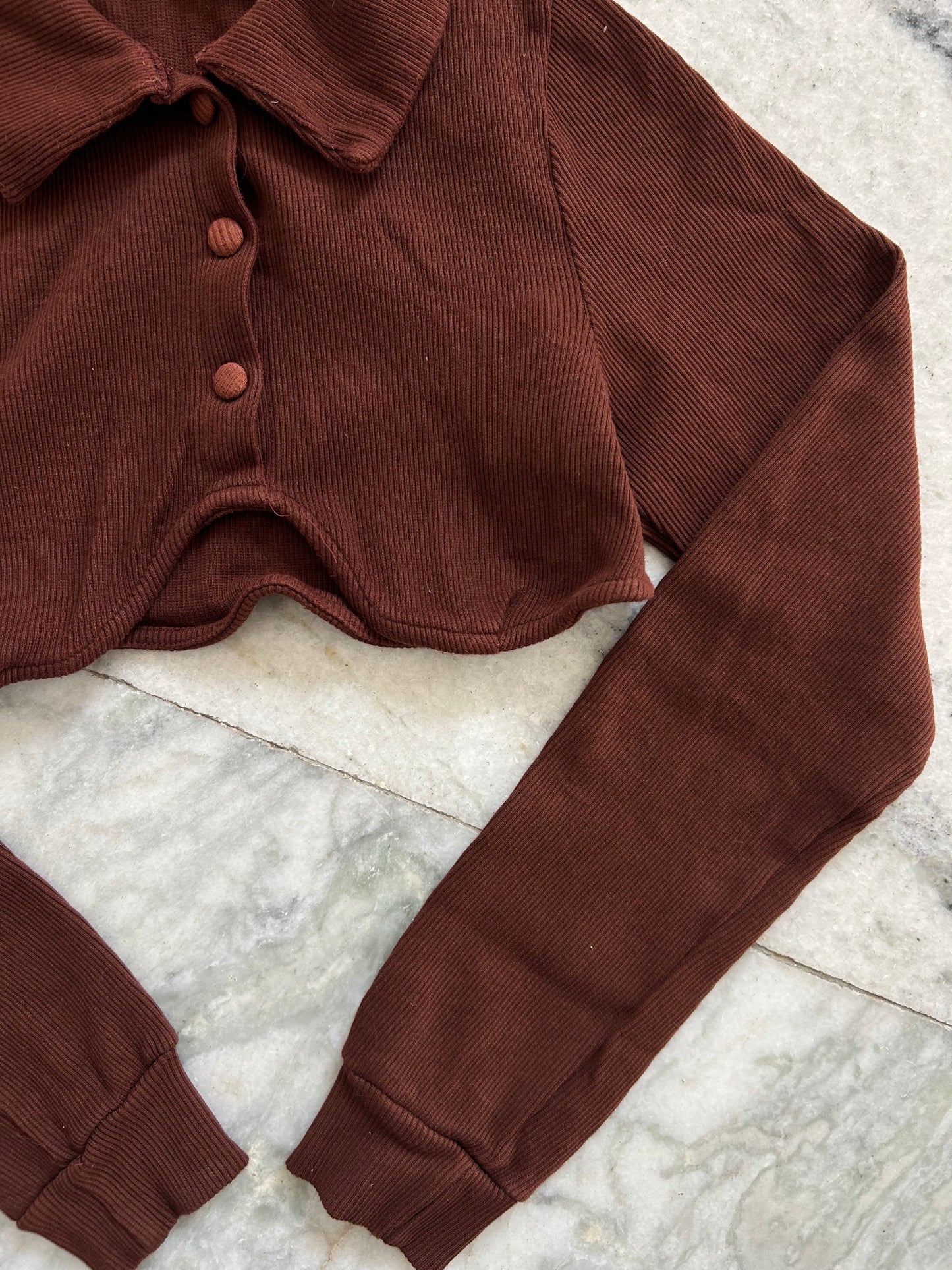 PRETTY LITTLE THINGS Brown Top