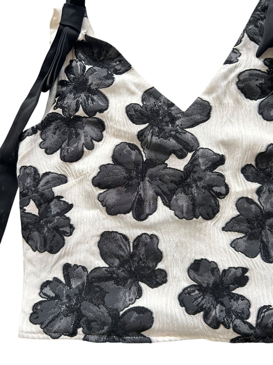 Floral Knot Top