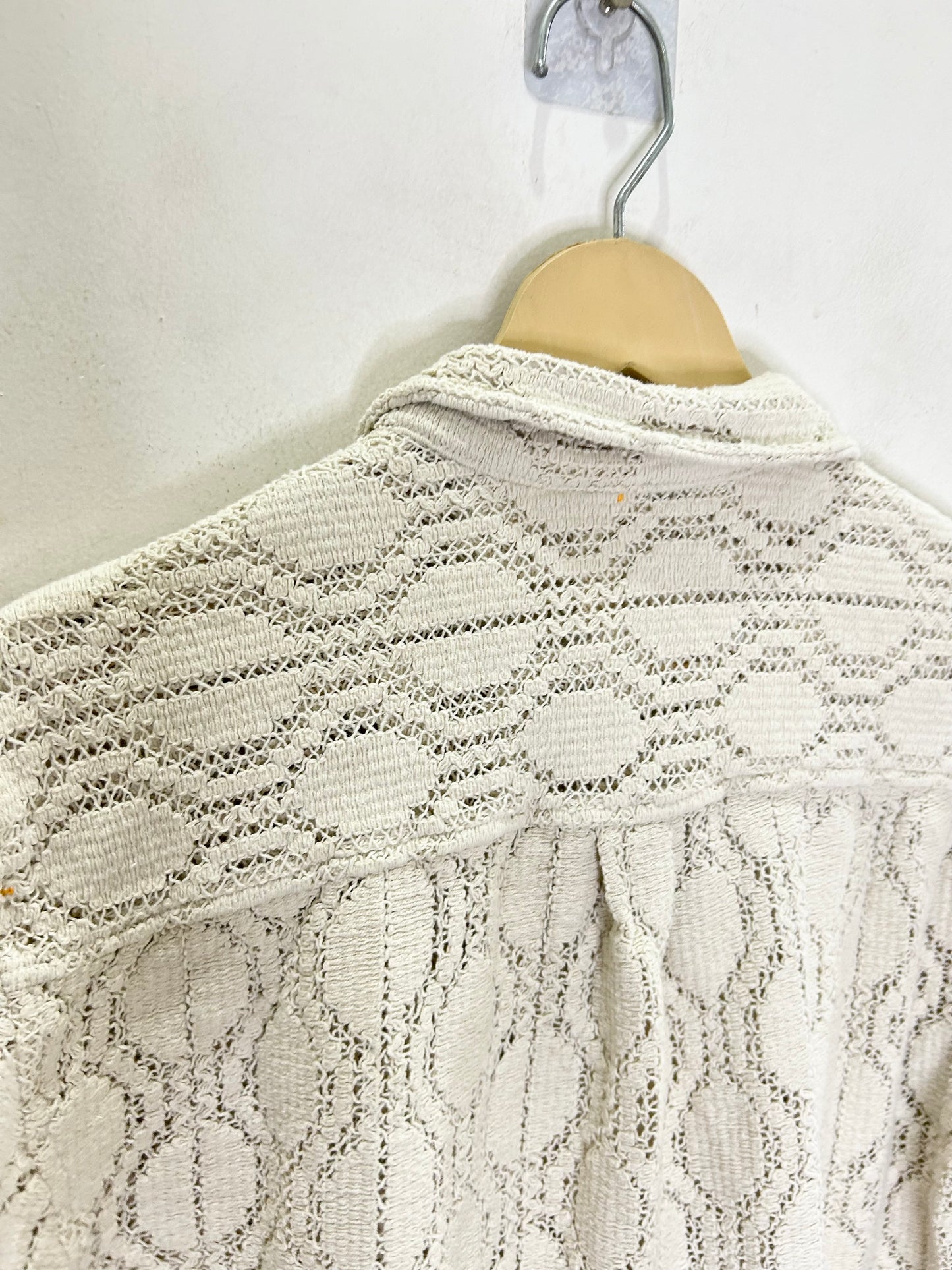 Floral Crochet Shirt