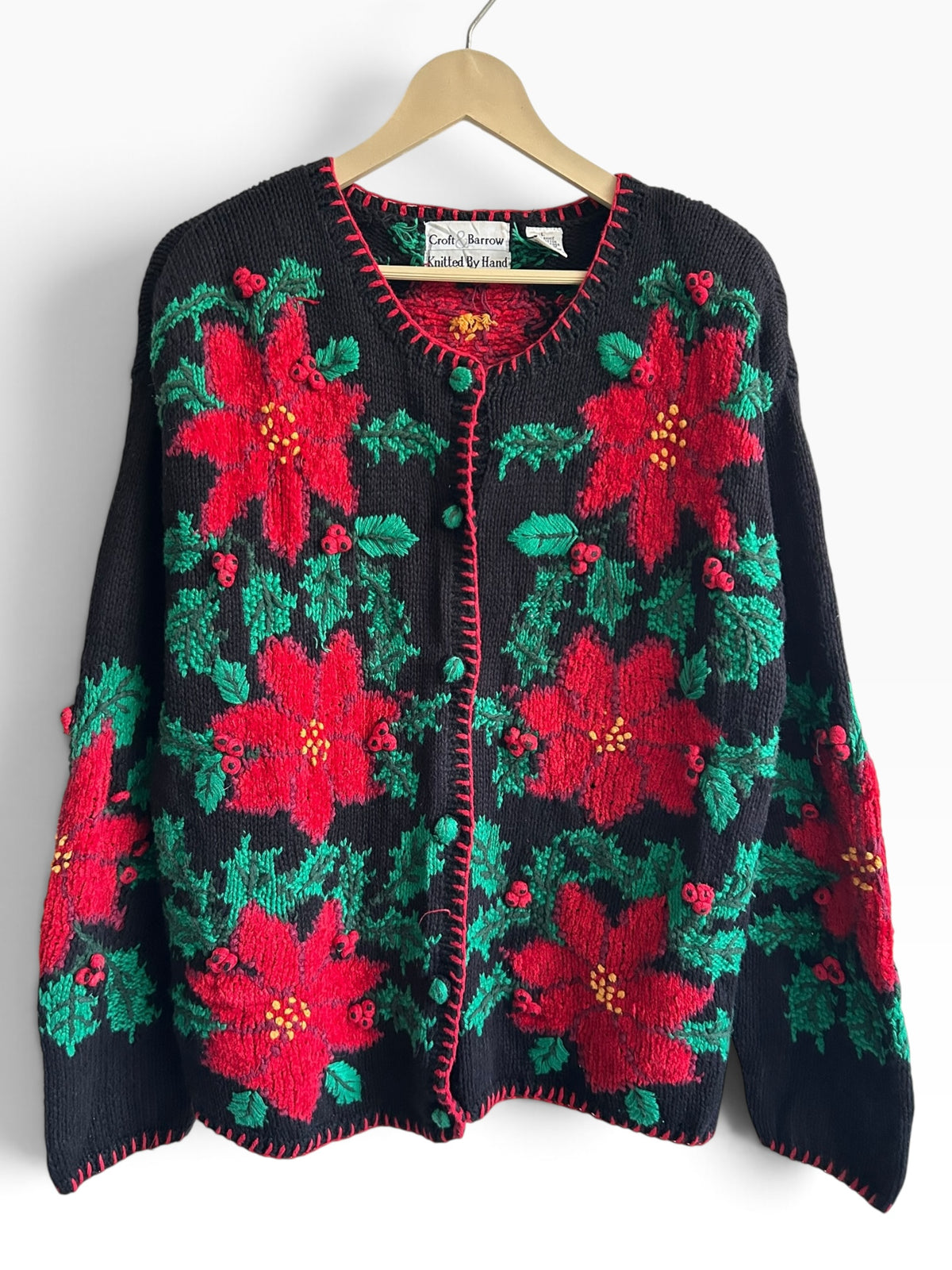 Croft & Barrow Floral Sweater