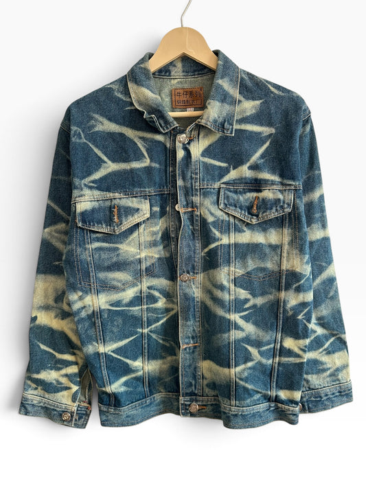 Printed Denim Jacket: 40”