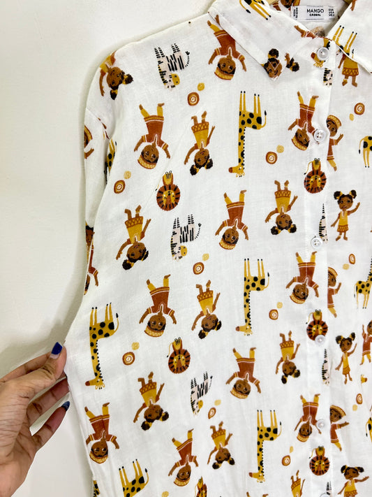 Print Shirt- Chest: 44”