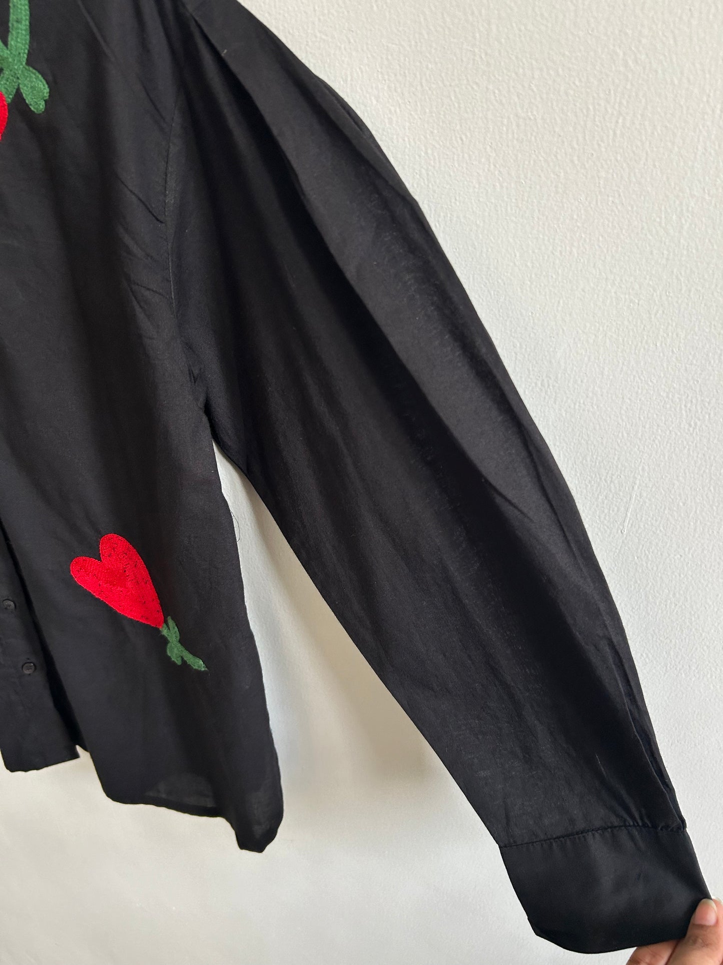 Embroidered Cotton Shirt