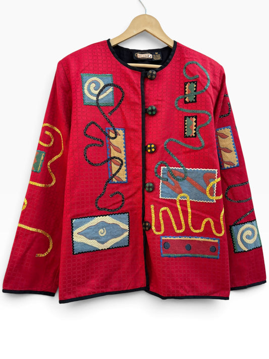 Vintage Red Jacket: 42”
