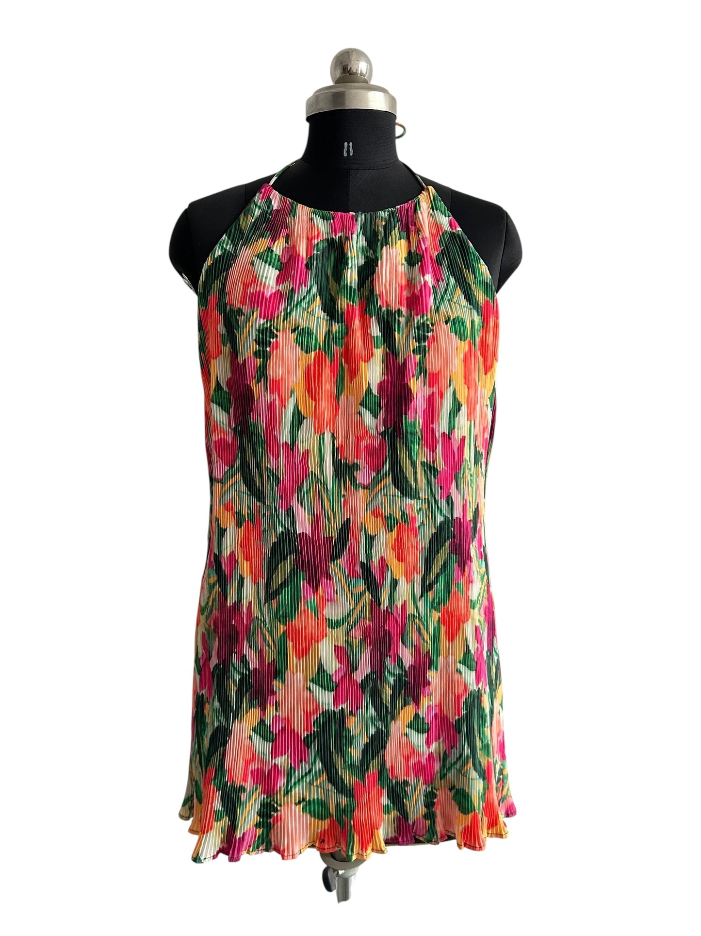 Floral Halterneck Dress