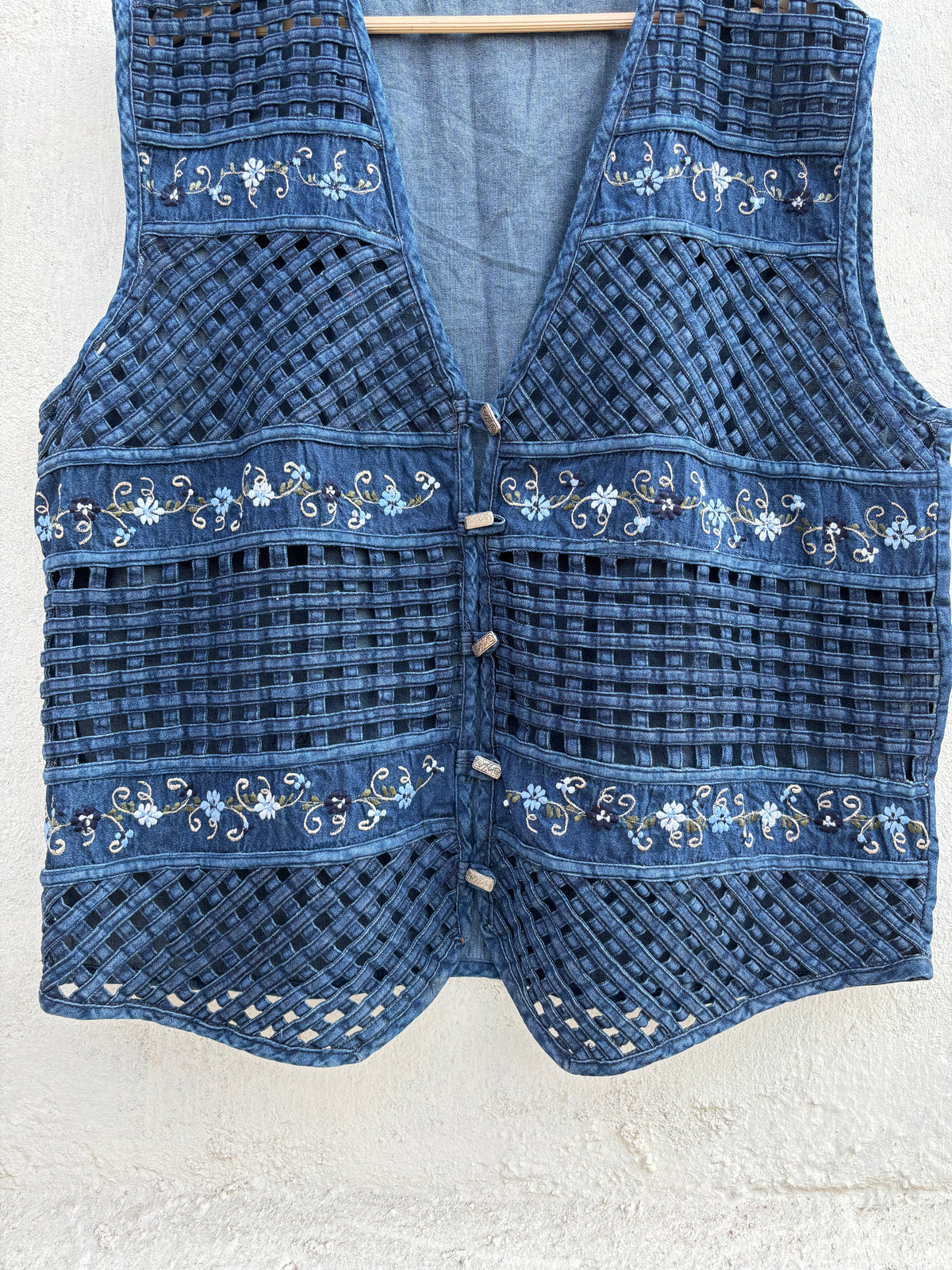 Denim Vest: 48”