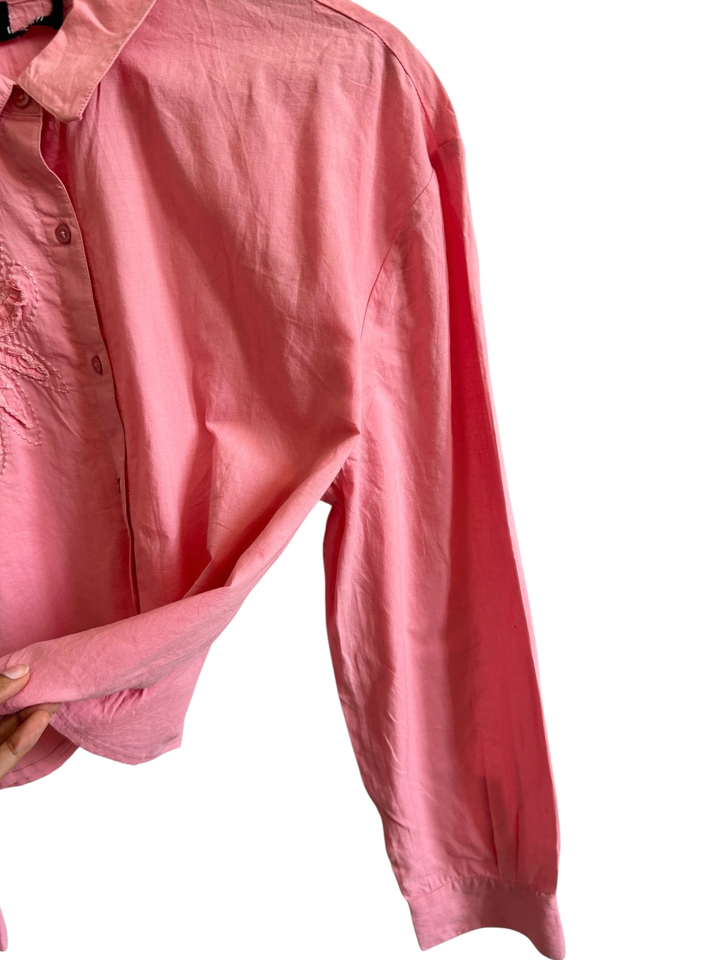 Cotton 3D Pink Shirt