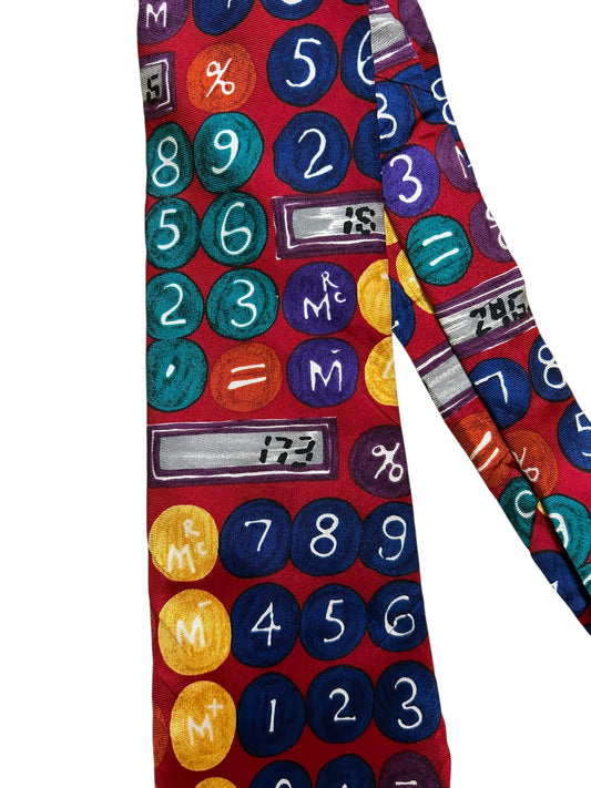 Vintage Calculator Tie #1