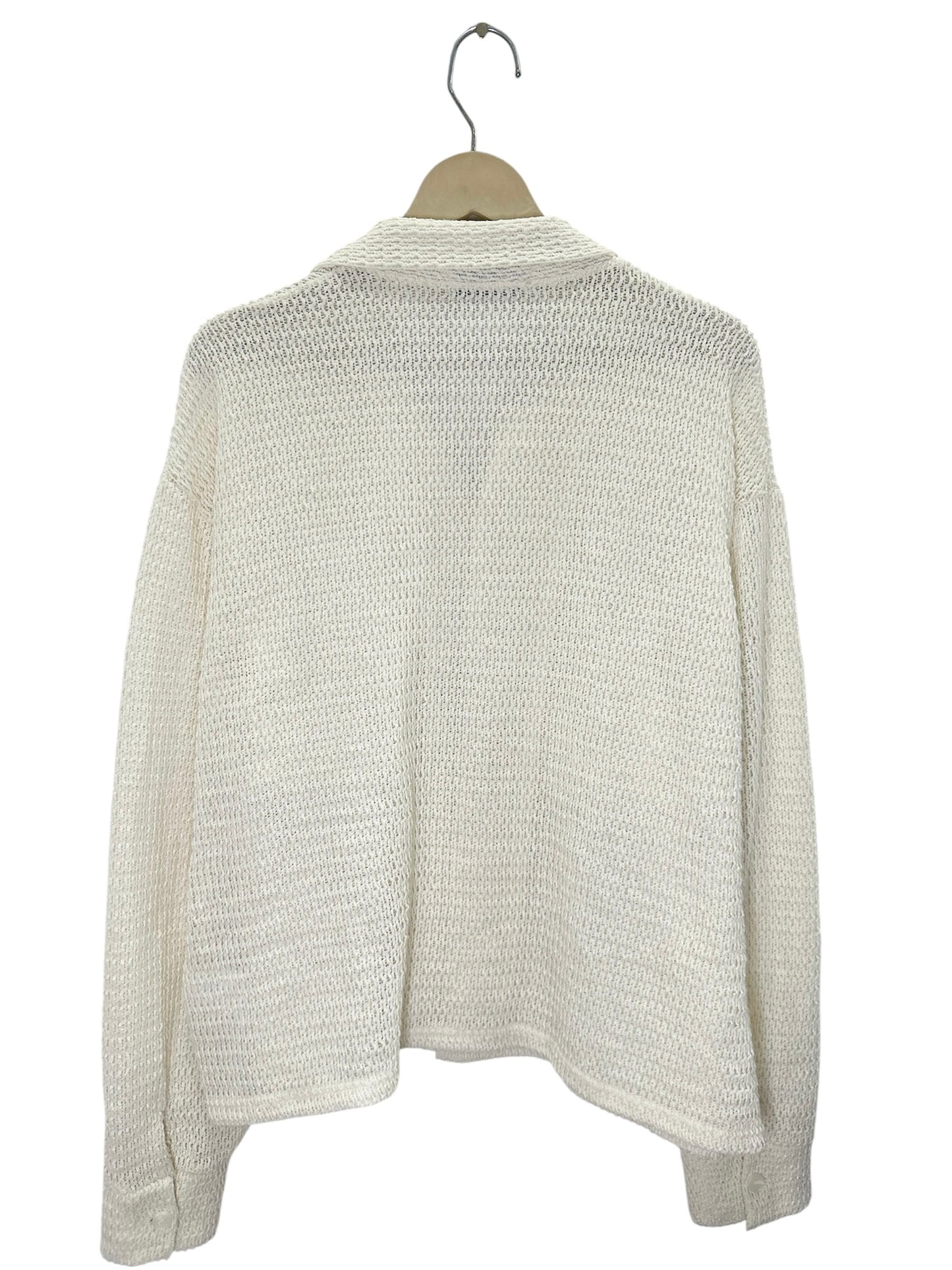 Crochet White Shirt