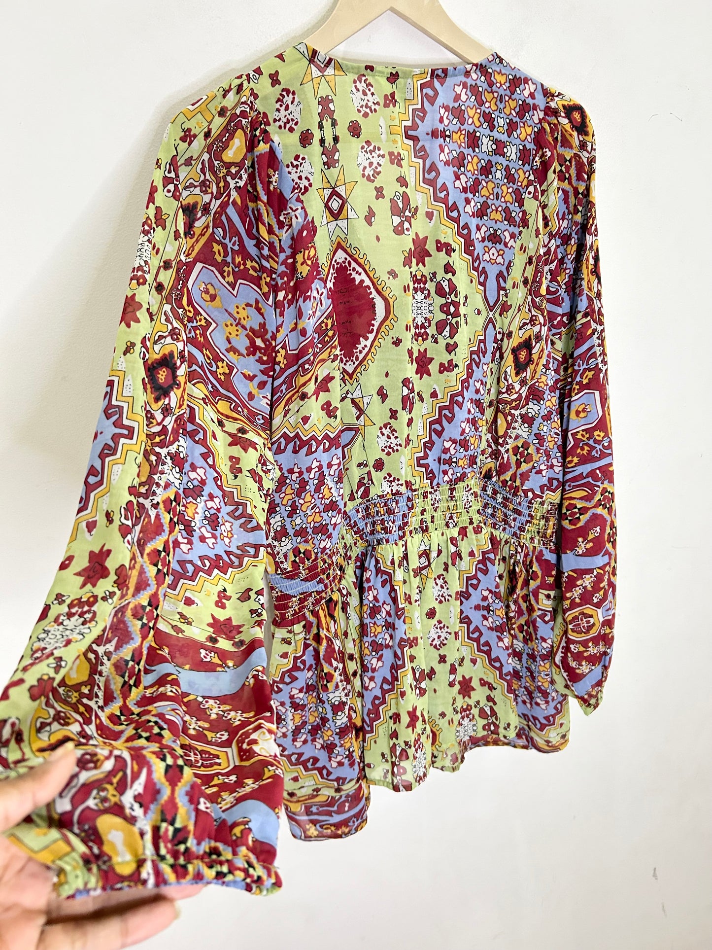 Boho Embellished Top