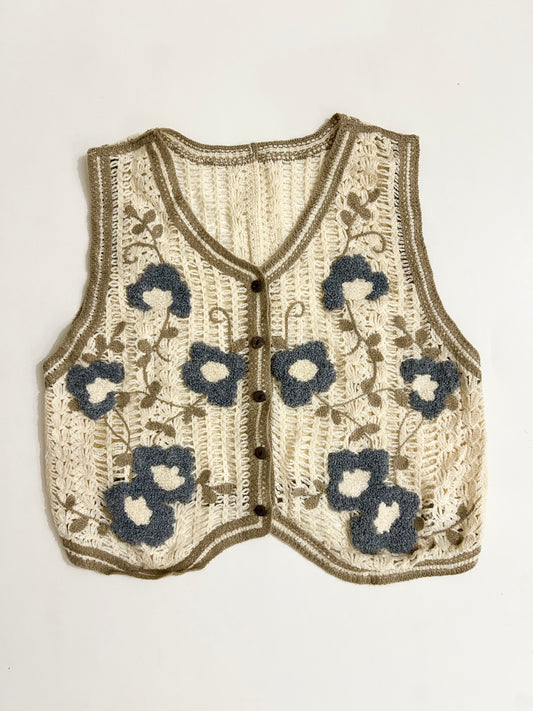 Floral Crochet Top