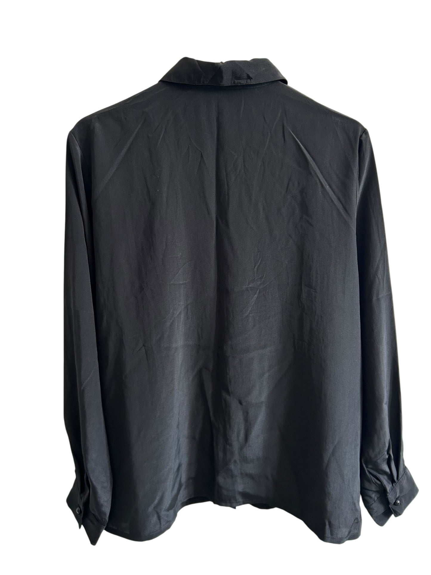 Rhinestone Black Shirt