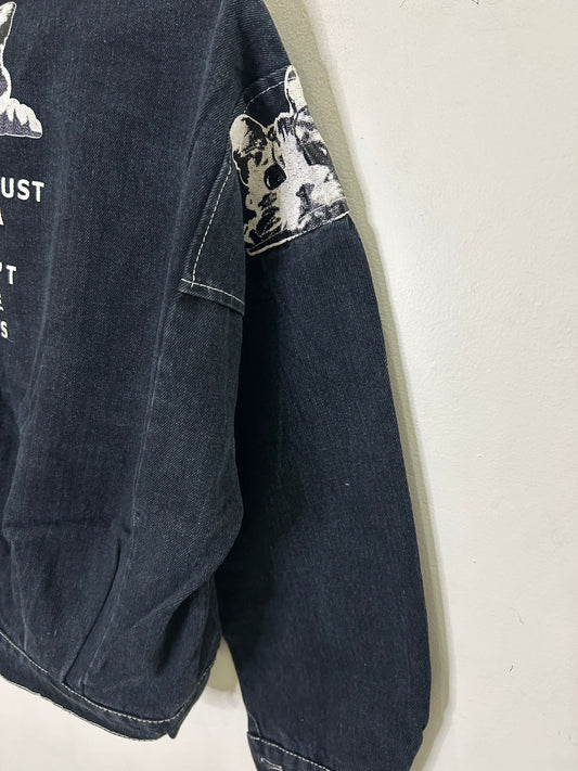 Never Trust A Man Denim Jacket