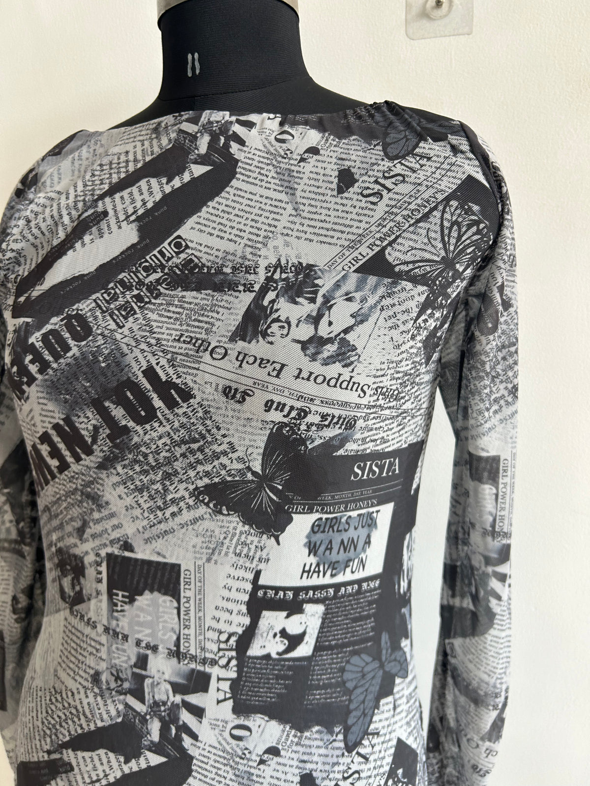 Newspaper Dress