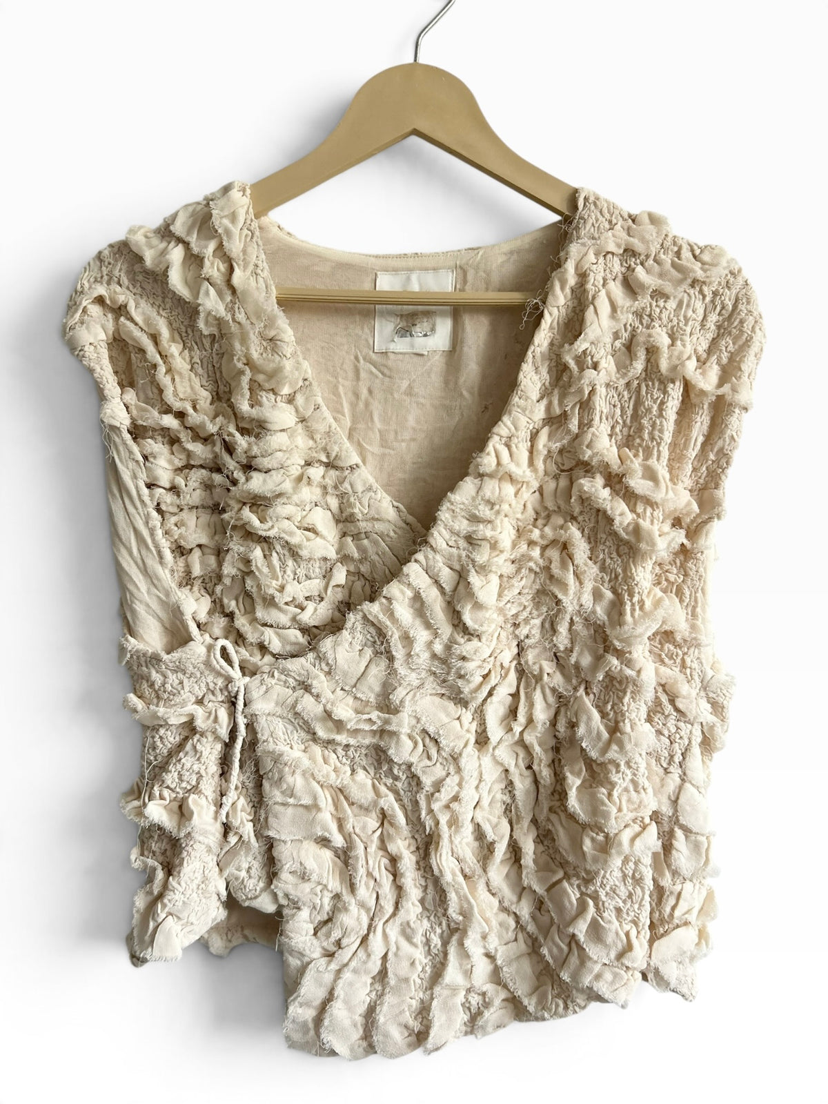 Wrap Textured Top:36”