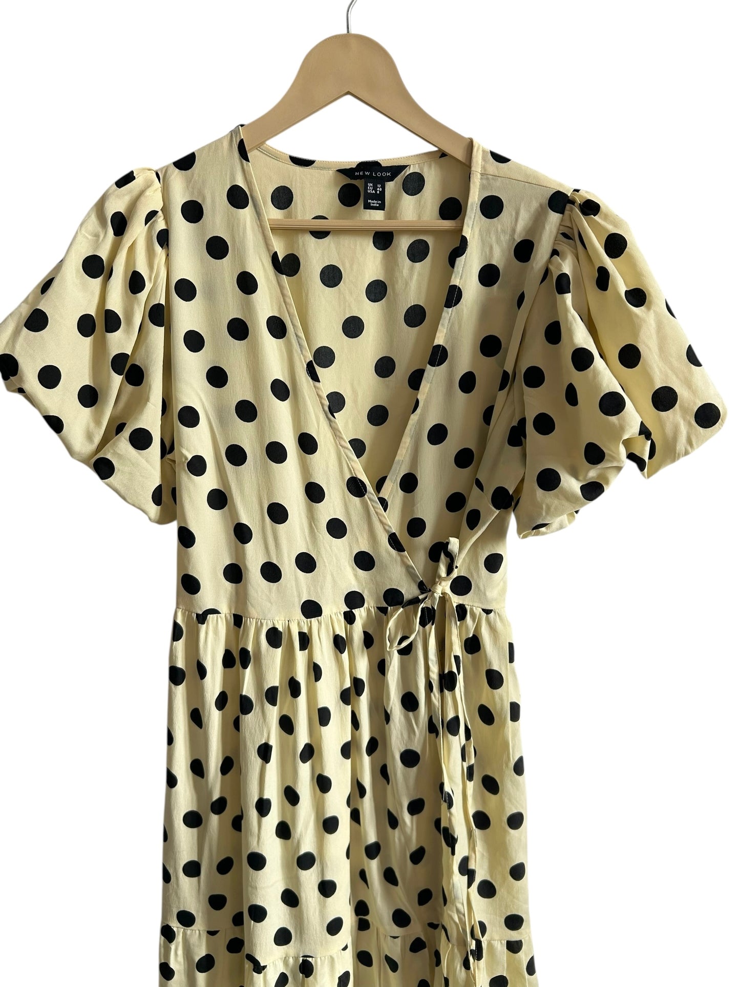 NEW LOOK Polka Wrap Dress