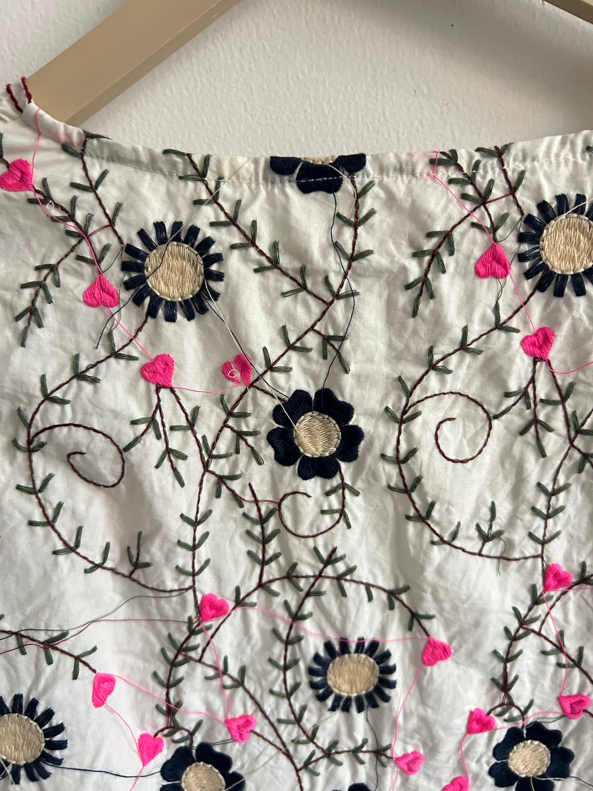 Embroidered Shrug: 46”