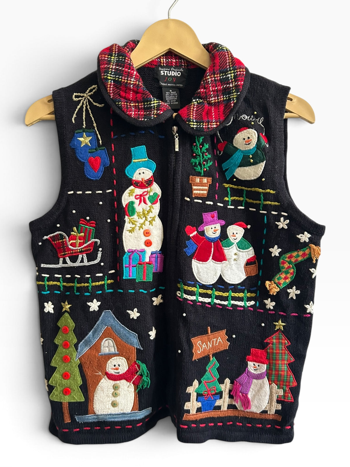 Studio Joy Christmas Vest