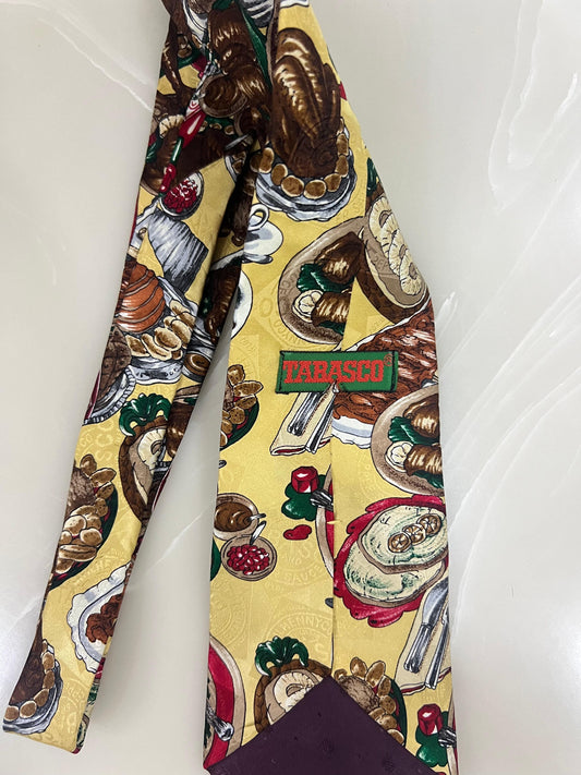 Vintage Tabasco Chicken Curry Tie