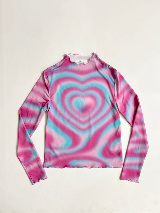 Heart Gradient Top