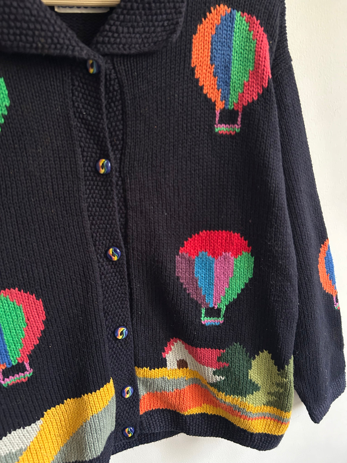 Hand loomed Balloon Sweater