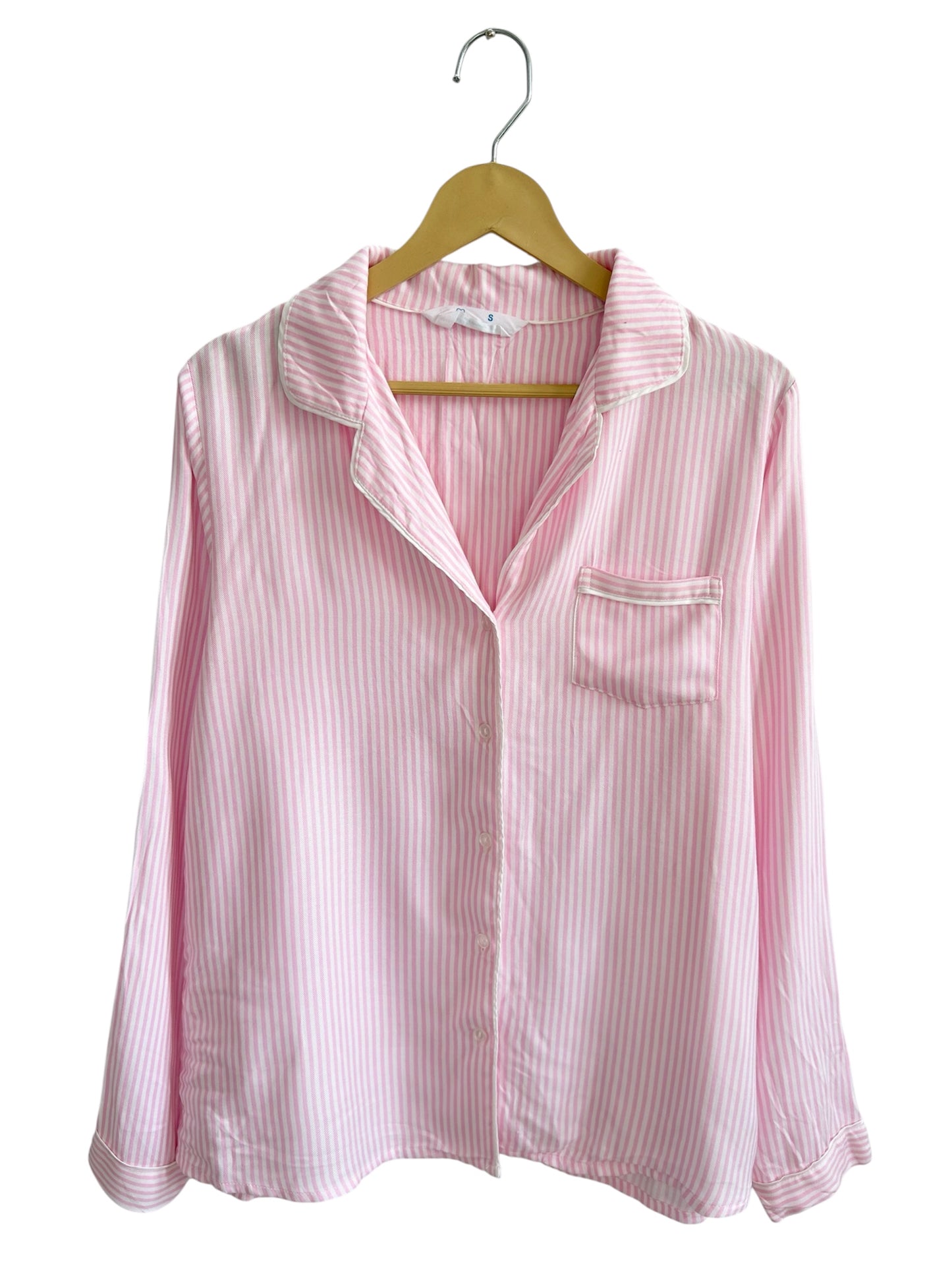Pink Striped Shirt