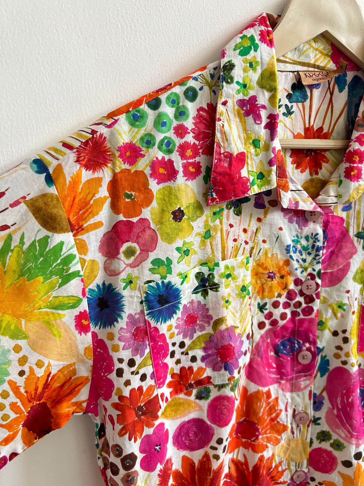Printed Floral Cotton Shirt