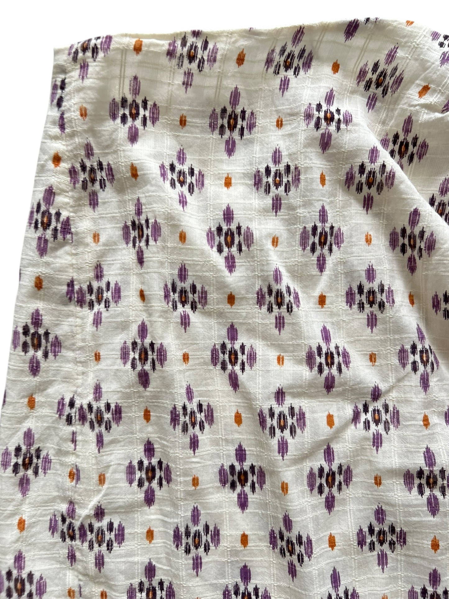 Cotton Ikkat Print Wrap Skirt
