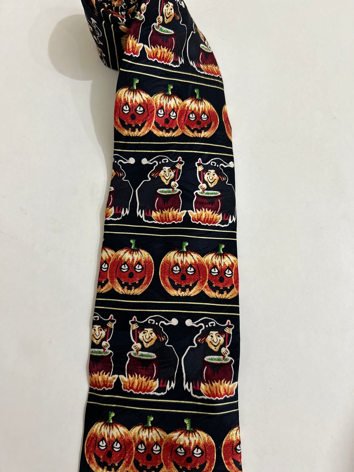 Halloween Silk Tie