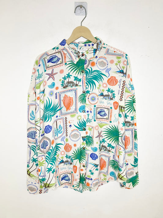 Printed Shirt: M