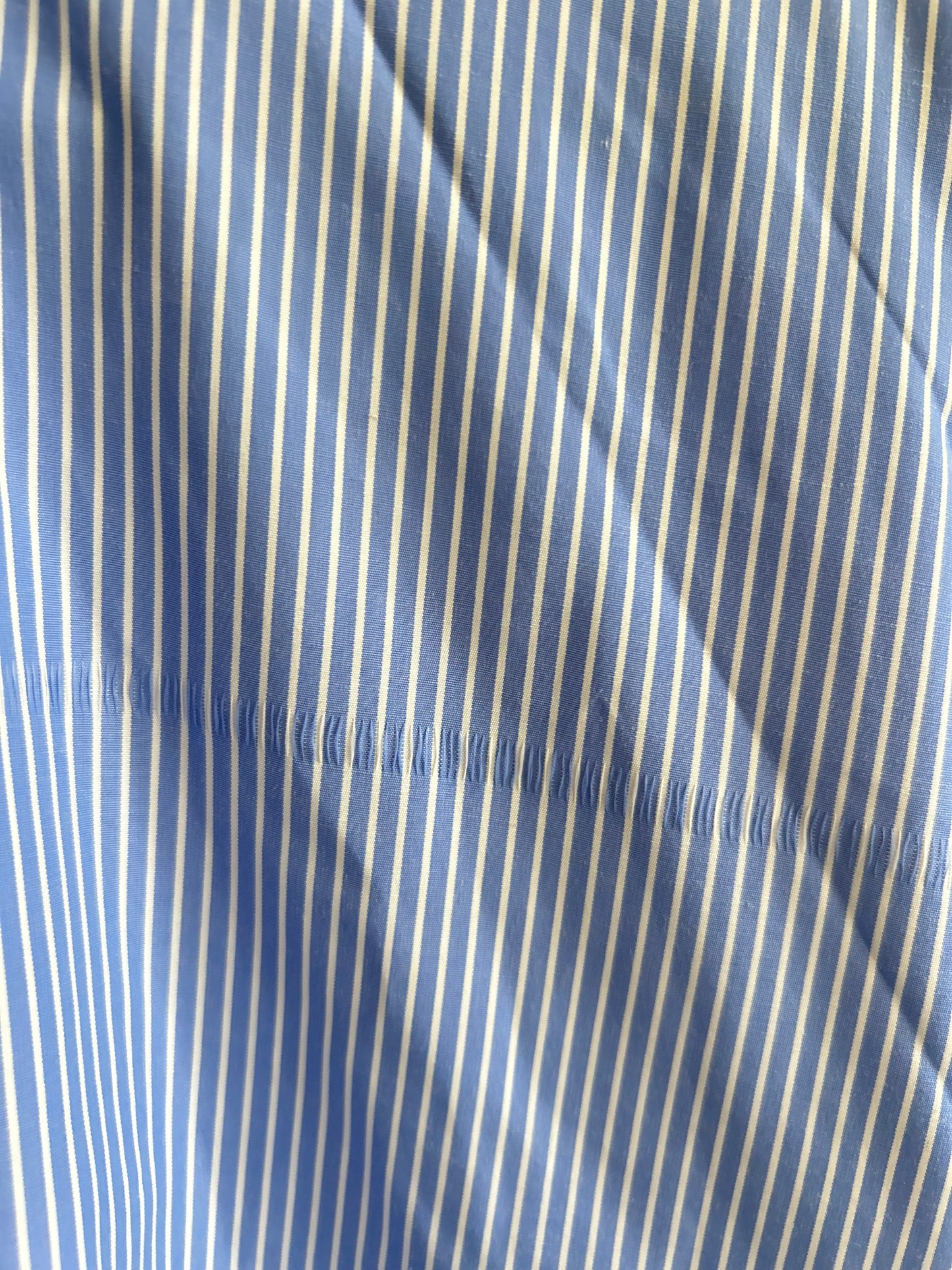 BOOHOO Striped Side Knot Shirt