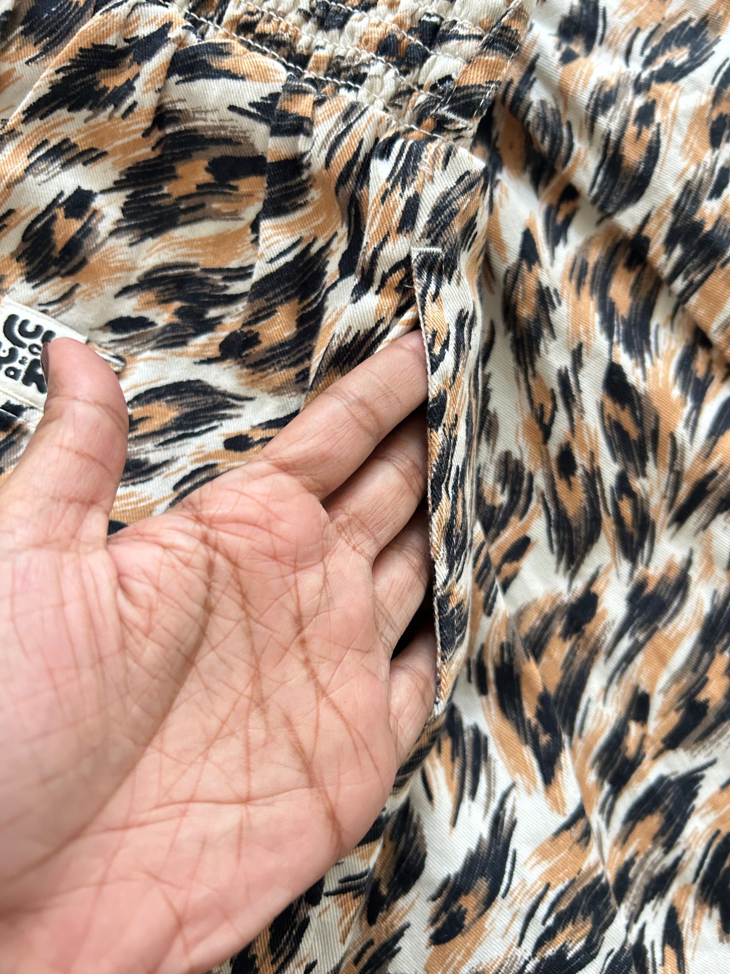 LUCY & YAK Leo Swirl Shorts