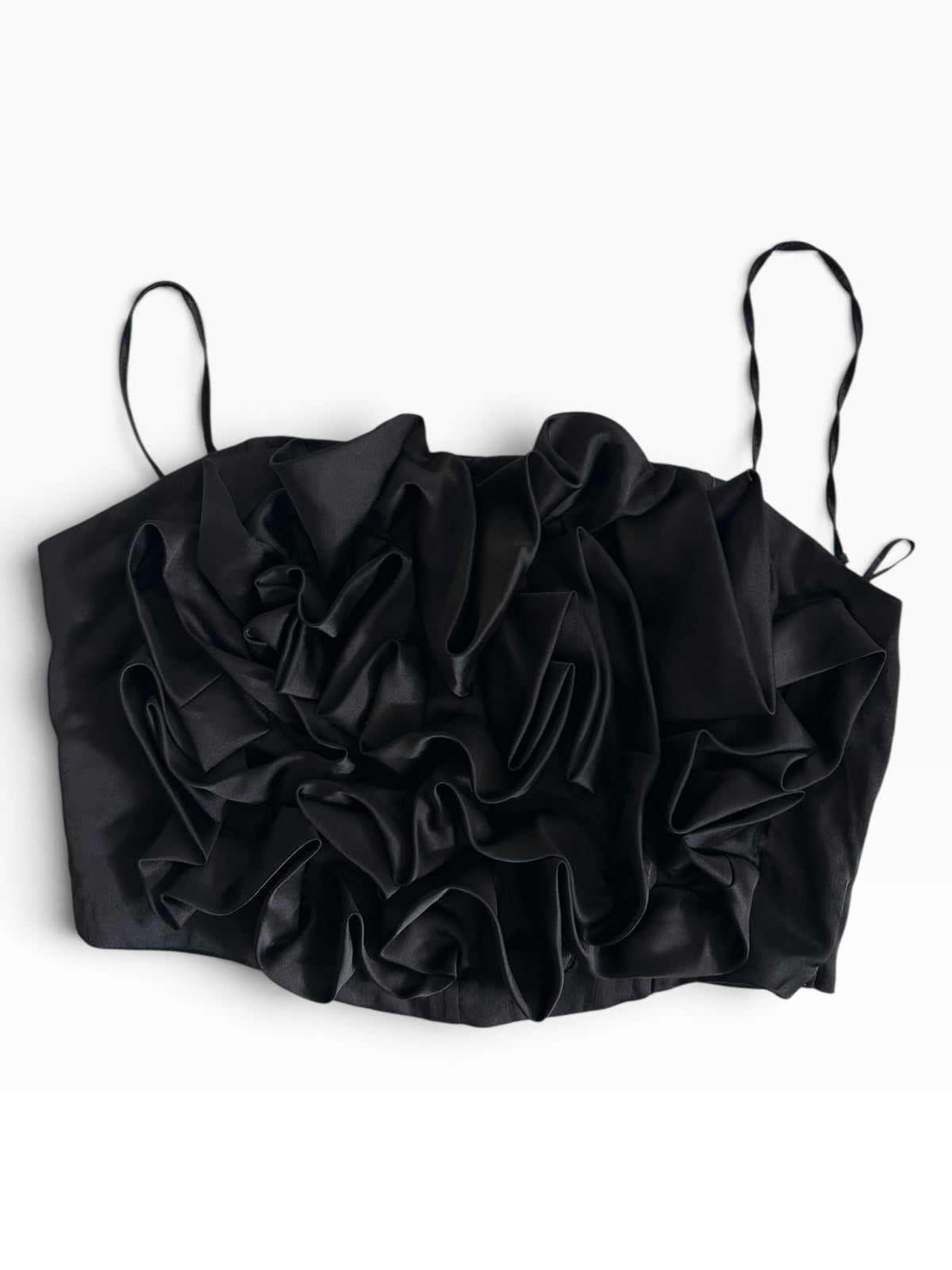 Black Textured ZARA Top: 40”