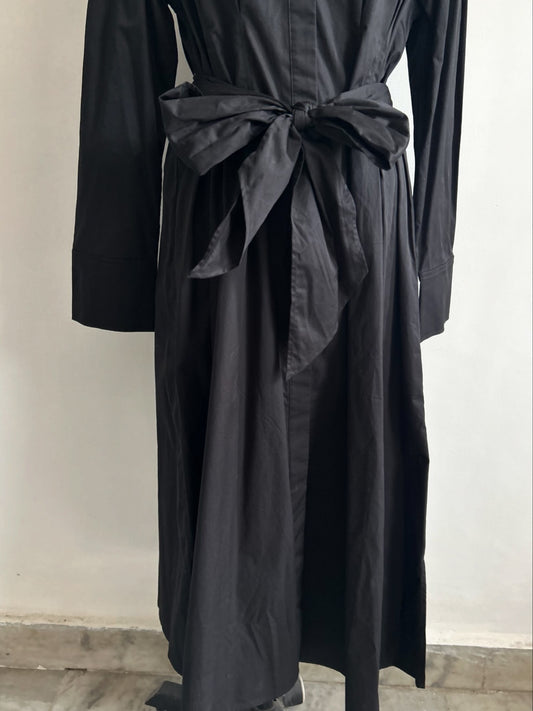 Knot Black Dress: 40”