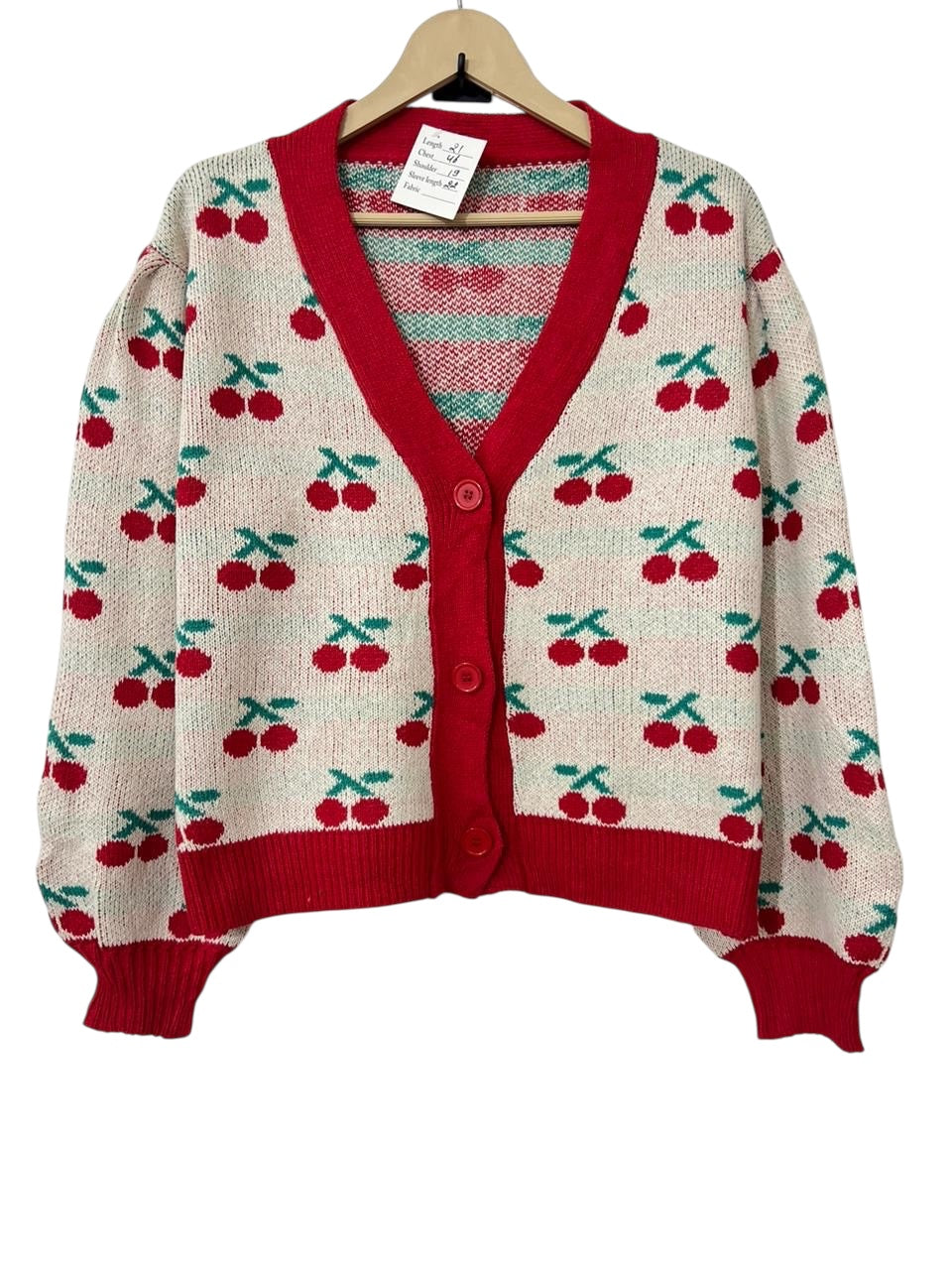 Red Cherry Cardigan