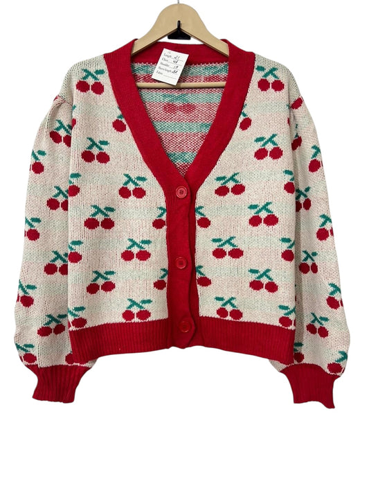 Red Cherry Cardigan