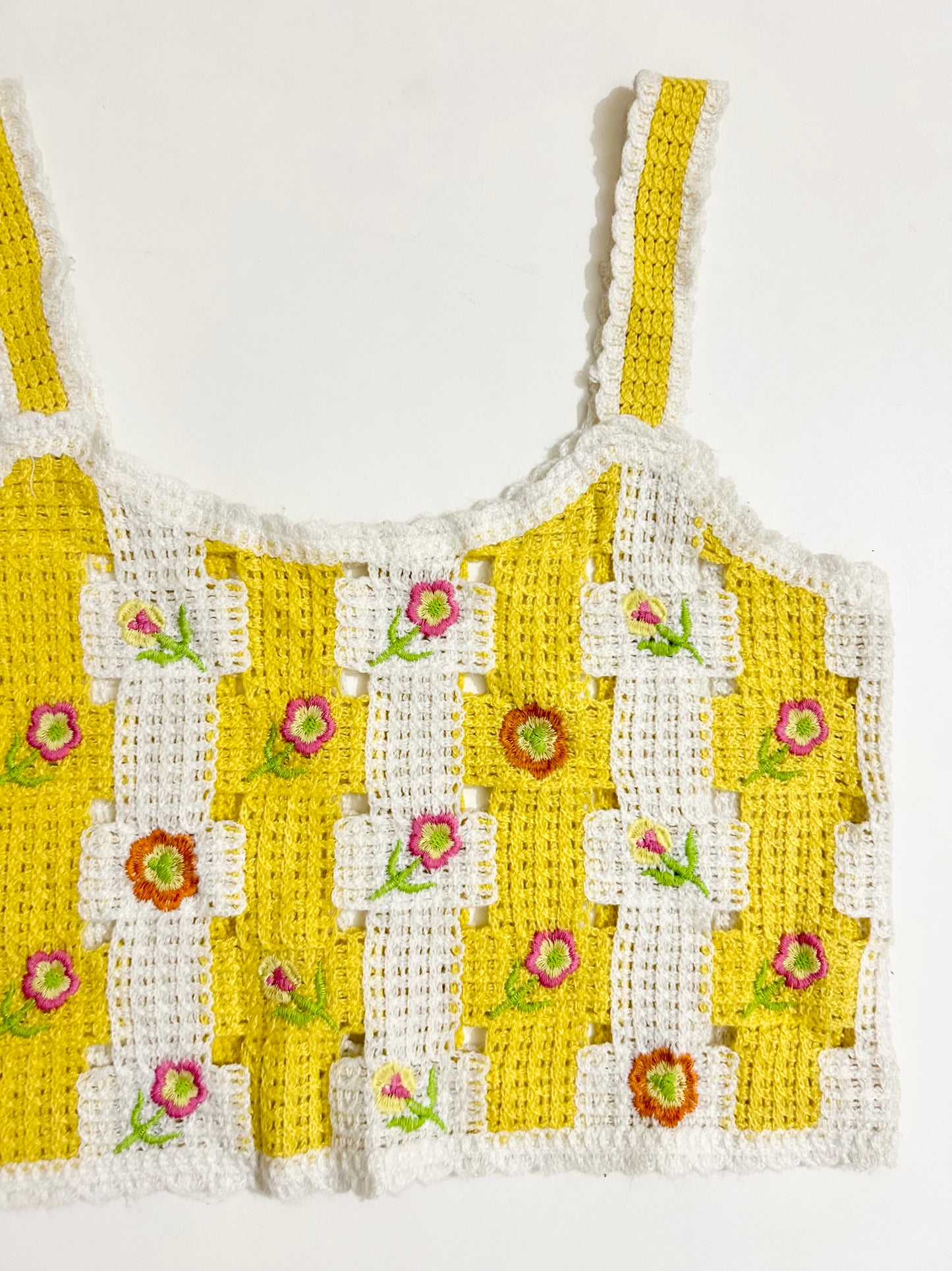 Floral Crochet Top