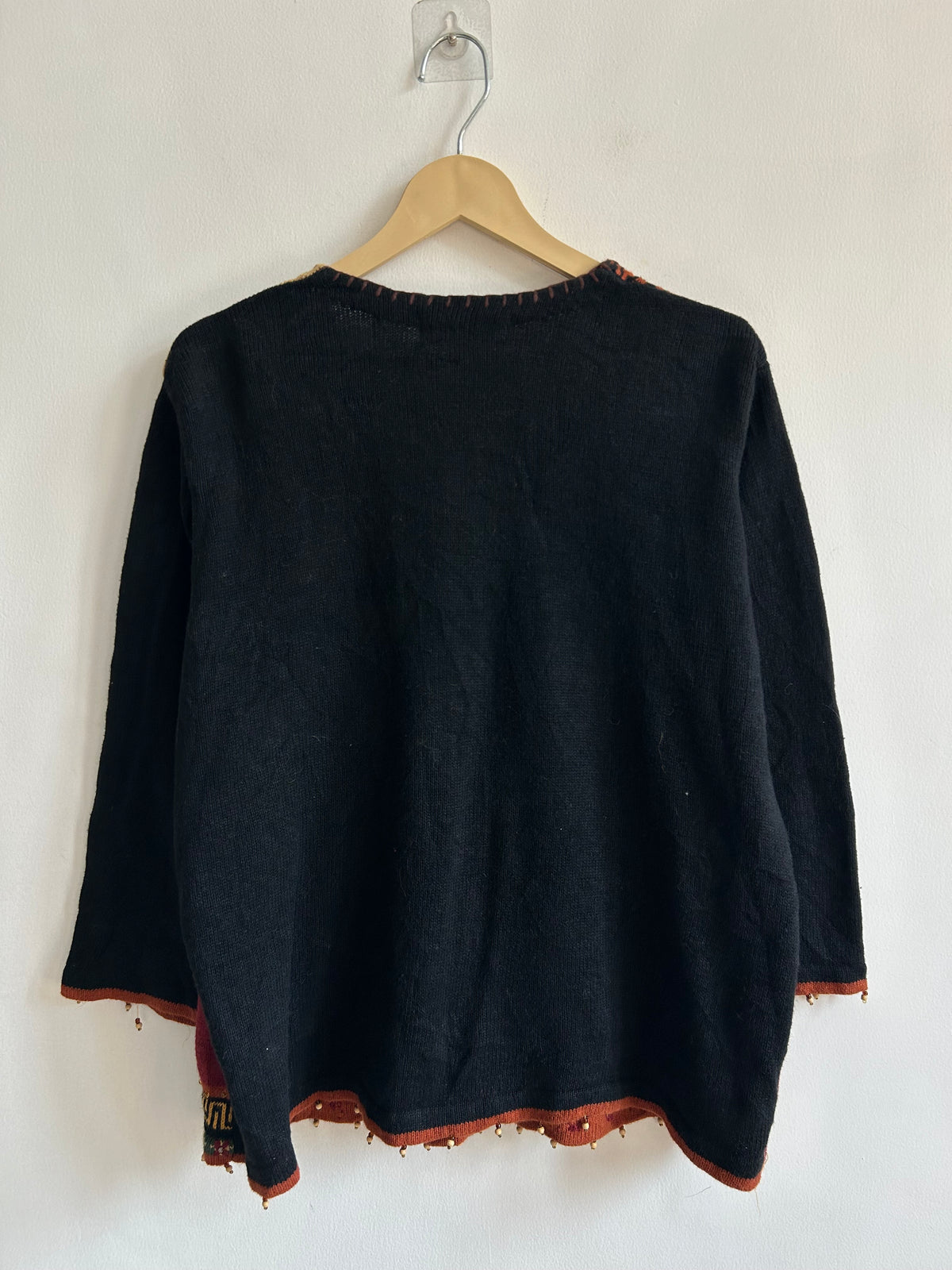 Leopard Print & Elephant Border Cardigan