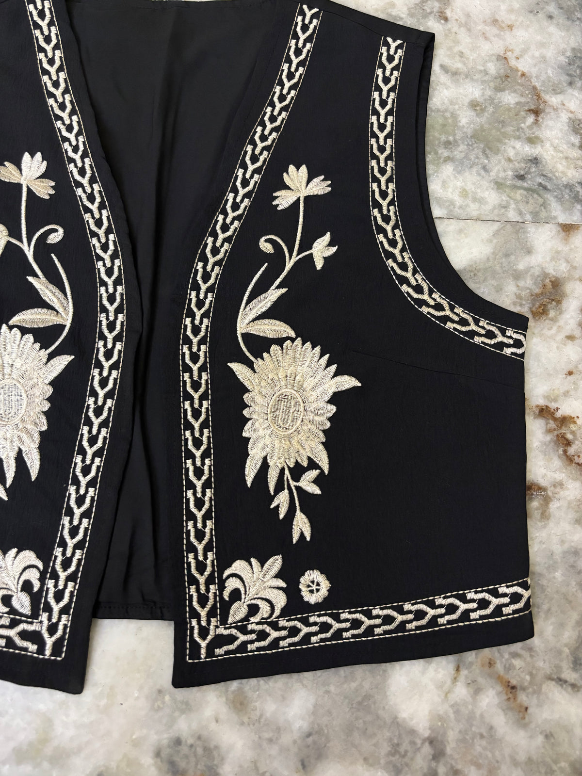 Floral Vest: 36”