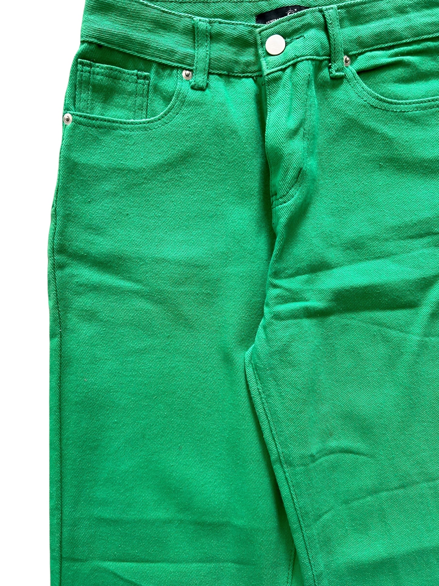 Green Denim Jeans