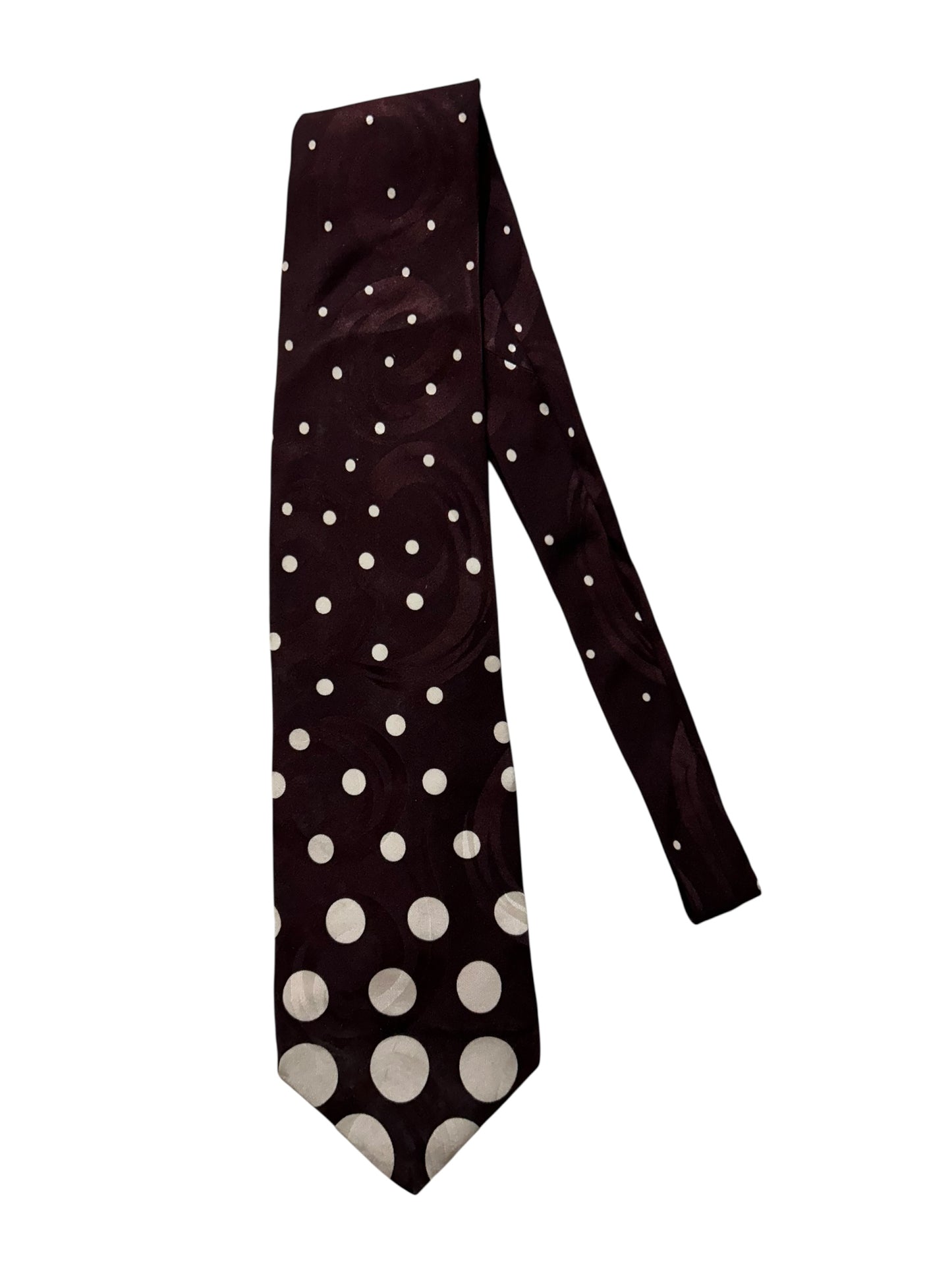 Brown Polka Dot Tie